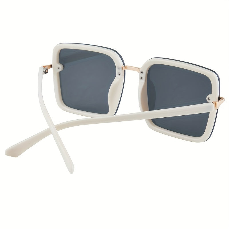 Large Square Sunglasses Women Men Outdoor UV400 Sun Glasses