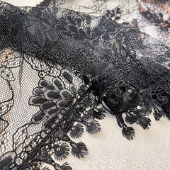 Triangle Lace Fringed Shawl Light Shoulder Wrap for Women