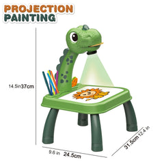 Dino Projection Painting Table Educational Toy