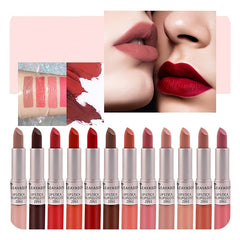 Long Lasting Nude Velvet Lipstick Matte Lip Gloss for Women