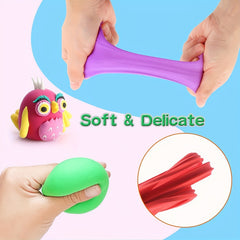 Polymer Clay Set for Adults 24-72 Colors DIY Art & Craft Kit with Accessories
