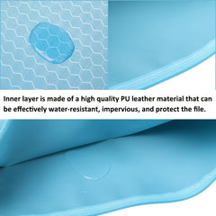 Waterproof Zipper Pouch for Cosmetics Makeup Bills Office Supplies