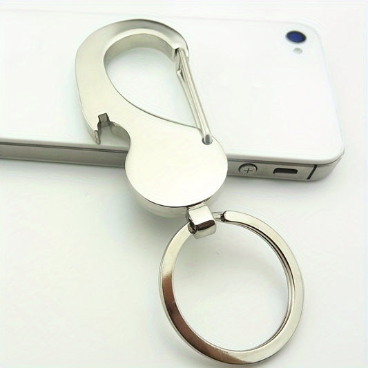 Multifunctional Bottle Opener Waist Keychain for Camping Hiking