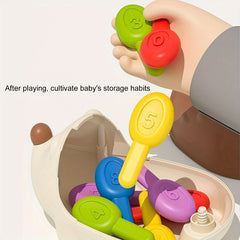 Colorful Hedgehog Counting Toy for Toddlers