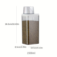 Kitchen Storage Jar Sealed Canister Moisture-proof Fresh-keeping Box
