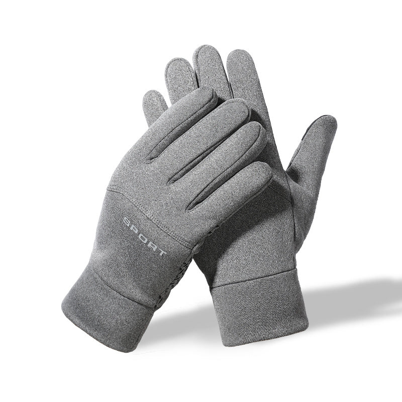 Warm Fleece Sports Gloves for Autumn/Winter