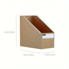 Desktop Book Storage Box Foldable A4 Office Storage