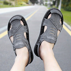Men's Dual Purpose Sandals Casual Hollow Out Non Slip Shoes