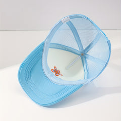 Men's Flower Embroidery Baseball Cap