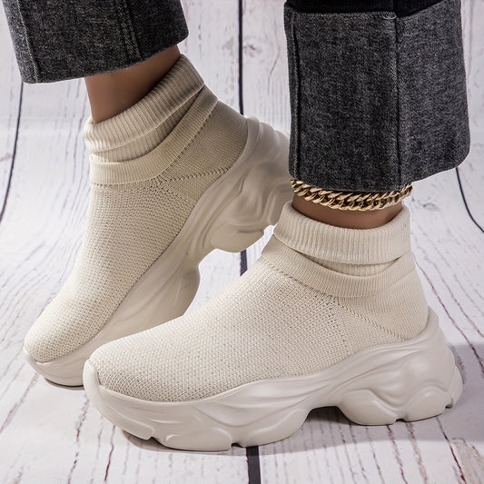 Breathable Mesh Slip-On Running Shoes Lightweight Casual Sneakers