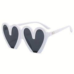 Y2K Heart Sunglasses UV400 for Women Men
