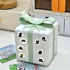 500pcs Little Cat Roll Stickers Vinyl Fun Decorative Decals