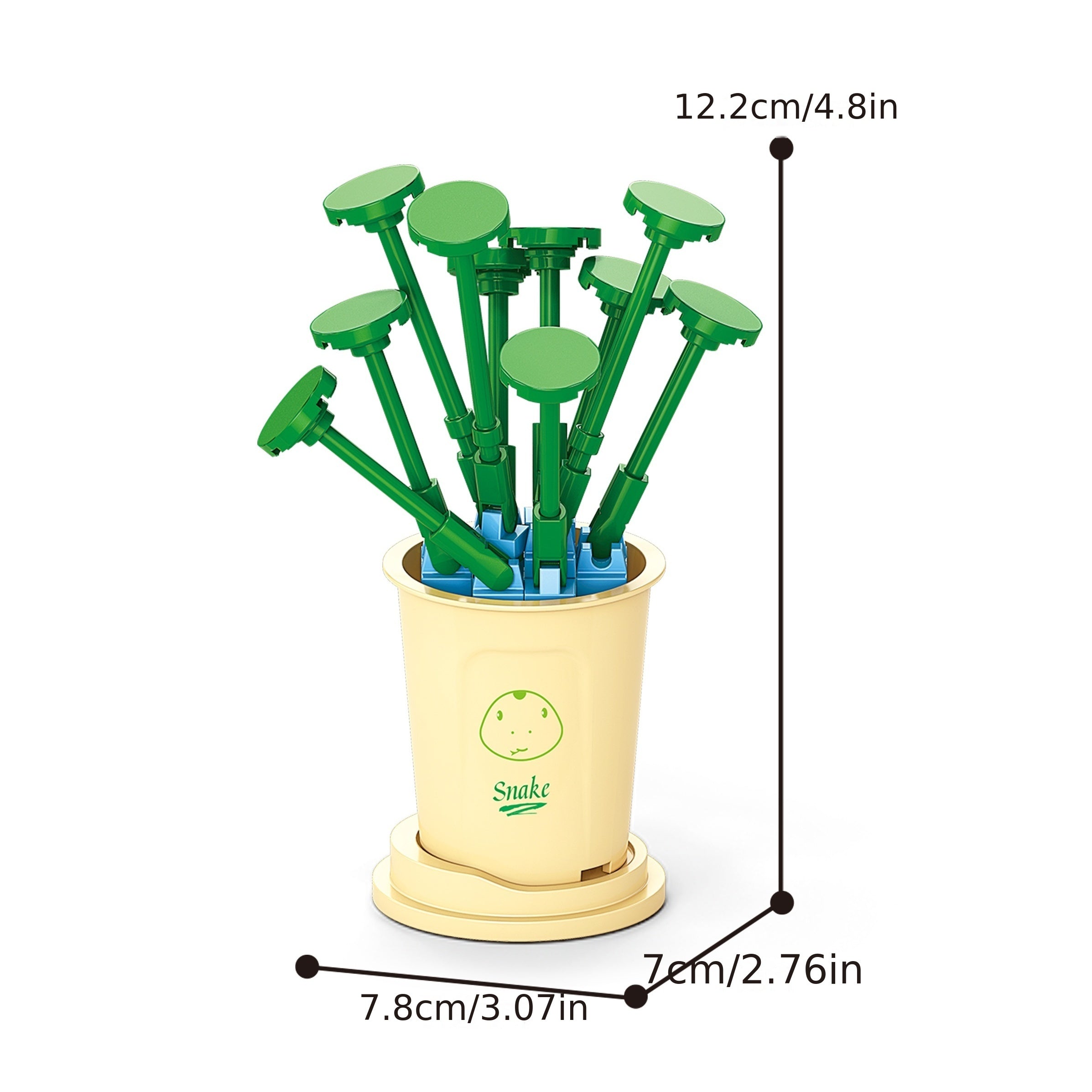Creative Flower Building Block Toy - Home Decoration & Educational Gift