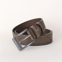 Men's PU Leather Belt with Punch