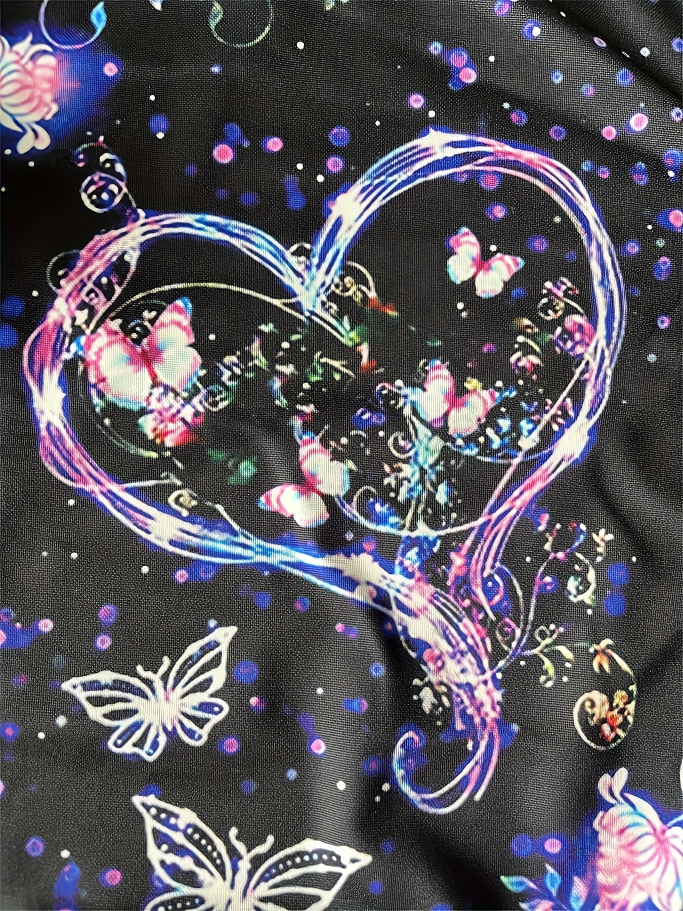 Butterfly Graphic Kids Hoodie Animal 3D Print 3-14Y