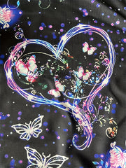 Butterfly Graphic Kids Hoodie Animal 3D Print 3-14Y