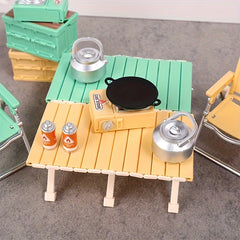 Dollhouse Outdoor Camping Set DIY Accessory Mod