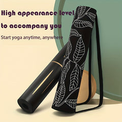Canvas Yoga Mat Storage Bag, Portable Fitness Bag