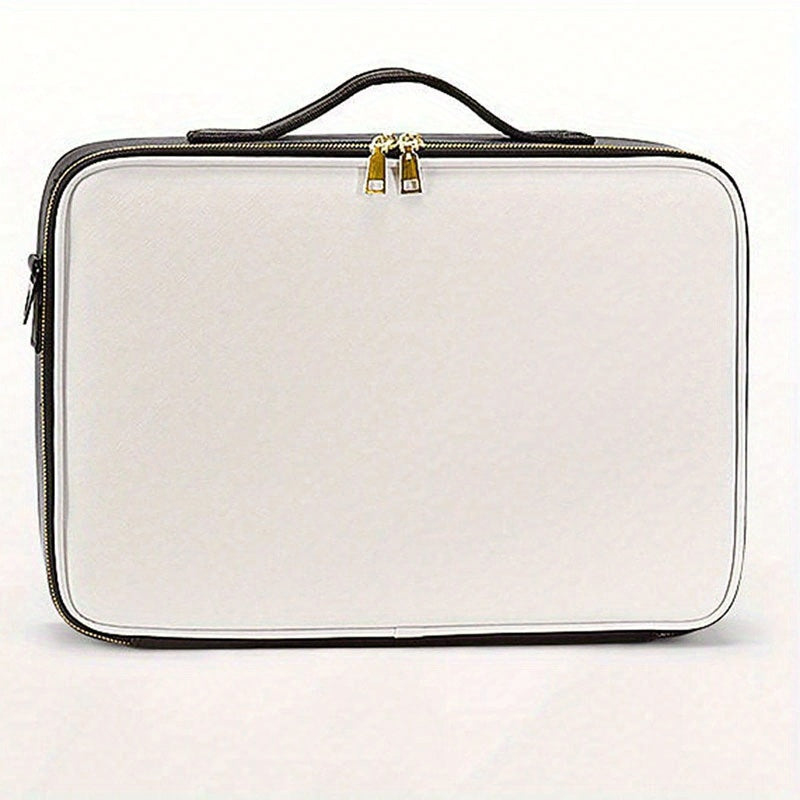 Travel Makeup Train Case Professional Cosmetic Bag Organizer Portable