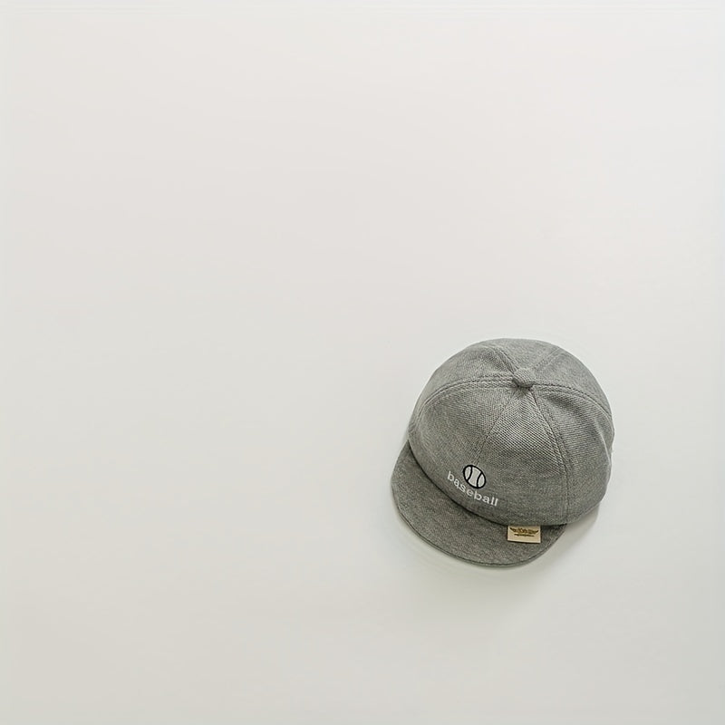 Embroidered Sun Protection Baseball Cap for Kids