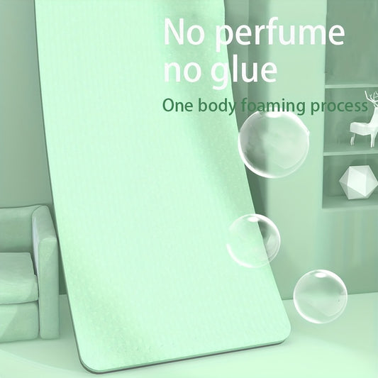 Non Slip TPE Yoga Mat Eco Friendly Soft Fitness Mat 185x61x0.72in