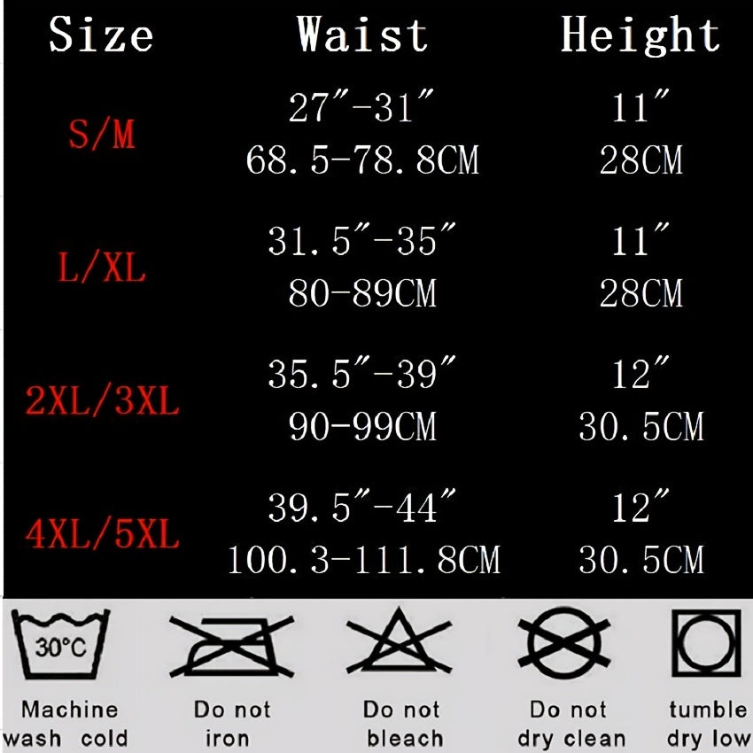 Size Up Waist Trimmer Sauna Ab Belt For Men - American Football
