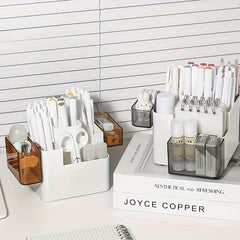 Large Capacity Pen Holder Desk Storage Box Office Desktop Multifunctional