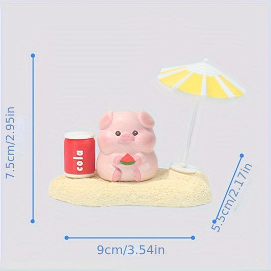 Mini Ornament Desktop Fun Cartoon Doll Car Ornament Christmas Gift