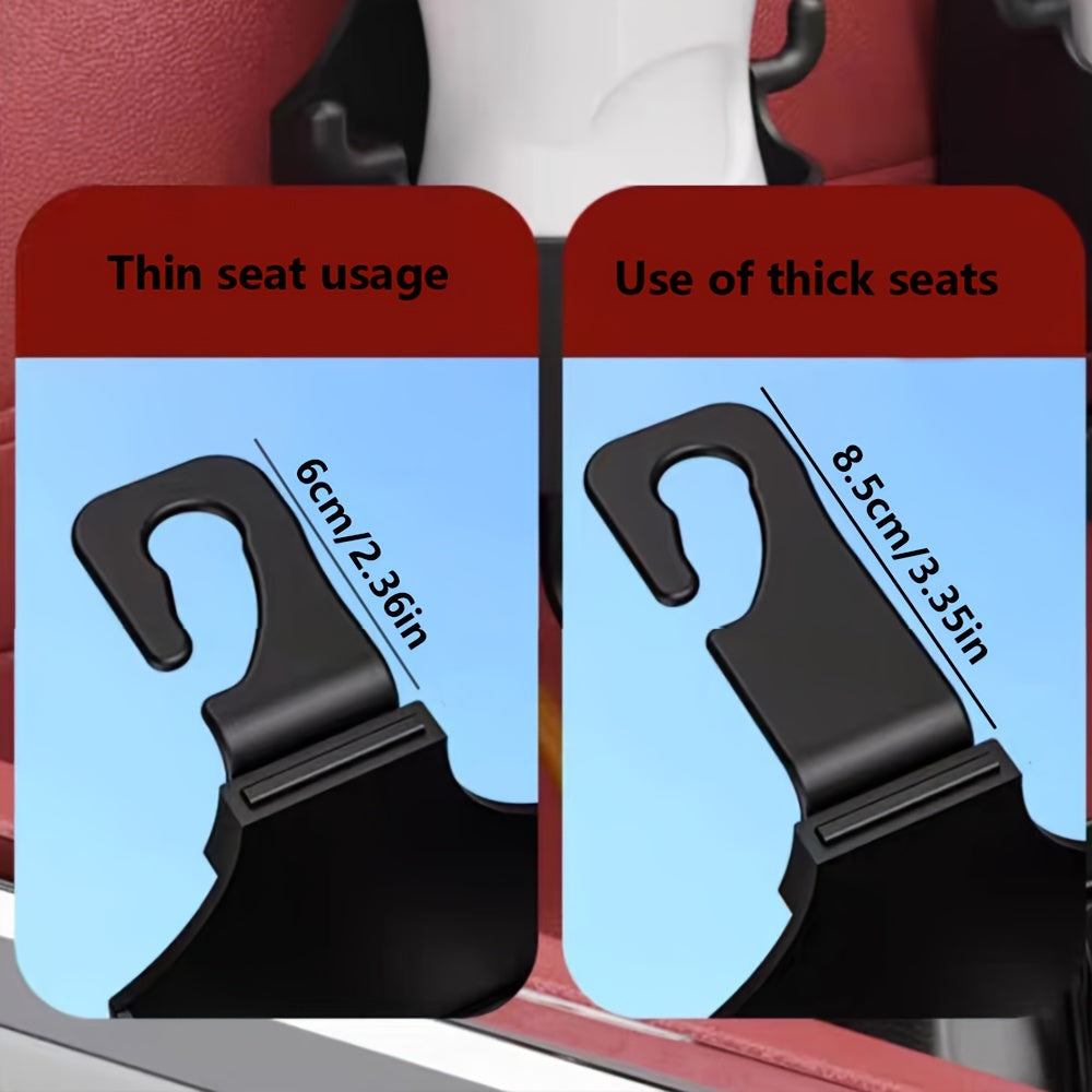 Car Seat Cup Holder Storage Box With Hook for Beverage Cups