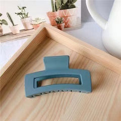 Acrylic Frosted Square Hair Claw Ponytail Holder