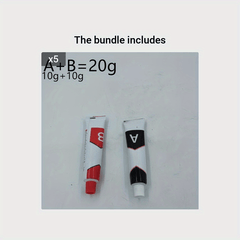 20 50 100g A B Casting Glue Metal Repair Paste Heat Resistance Welding Adhesive
