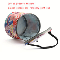 Yarn Bag Knitting Storage Crochet Tote Mini Drum Box 600D Oxford Fabric