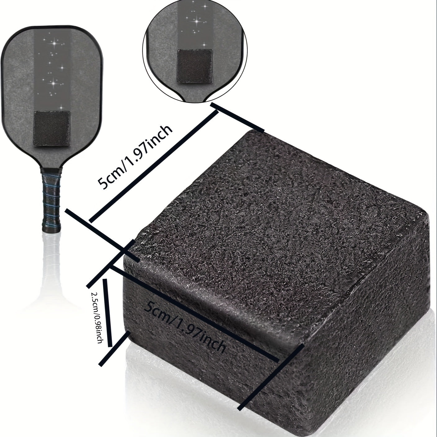 Pickleball Paddle Eraser Rubber Cleaner
