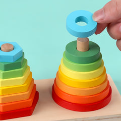 Geometric Shape Set Building Blocks for Children's Early Education