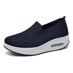Wedge Shoes For Women Air Cushion Slip On Sneakers