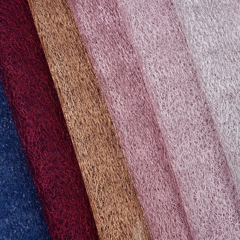 Polyester Embroidery Bottom Fabric Mesh Fabric for Decorative Use
