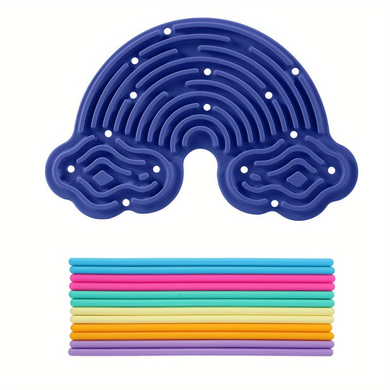 Silicone Space Sensory Board Toy with Astronaut & Planets