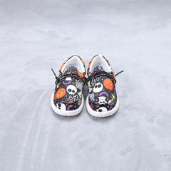Kids Halloween Cartoon Loafer Shoes Lightweight Comfortable Slip-On