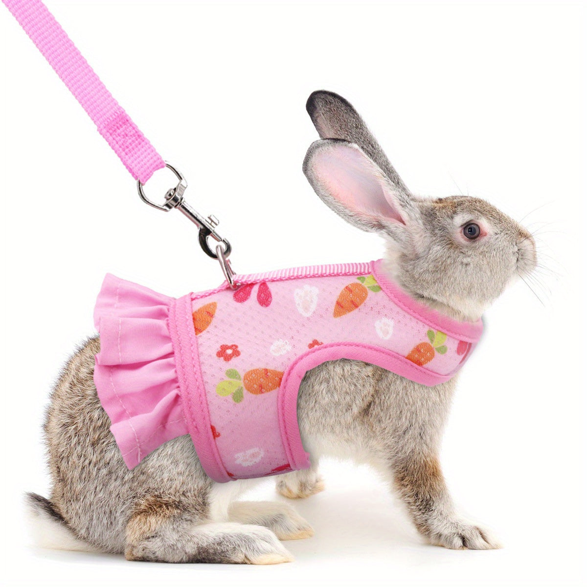 Rabbit Harness And Leash Set, Escape Proof Bunny Vest Harness