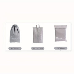 6 Pcs Travel Storage Bag Sets - Lightweight Clothes Organzier