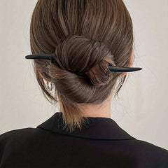 Minimalist Solid Hair Clip Chopstick Style Hair Bun Holder