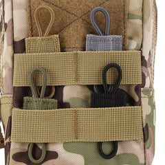 4pcs Tactical Elastic Molle Buckle for Antenna Stick or Pipe PTT Retainer