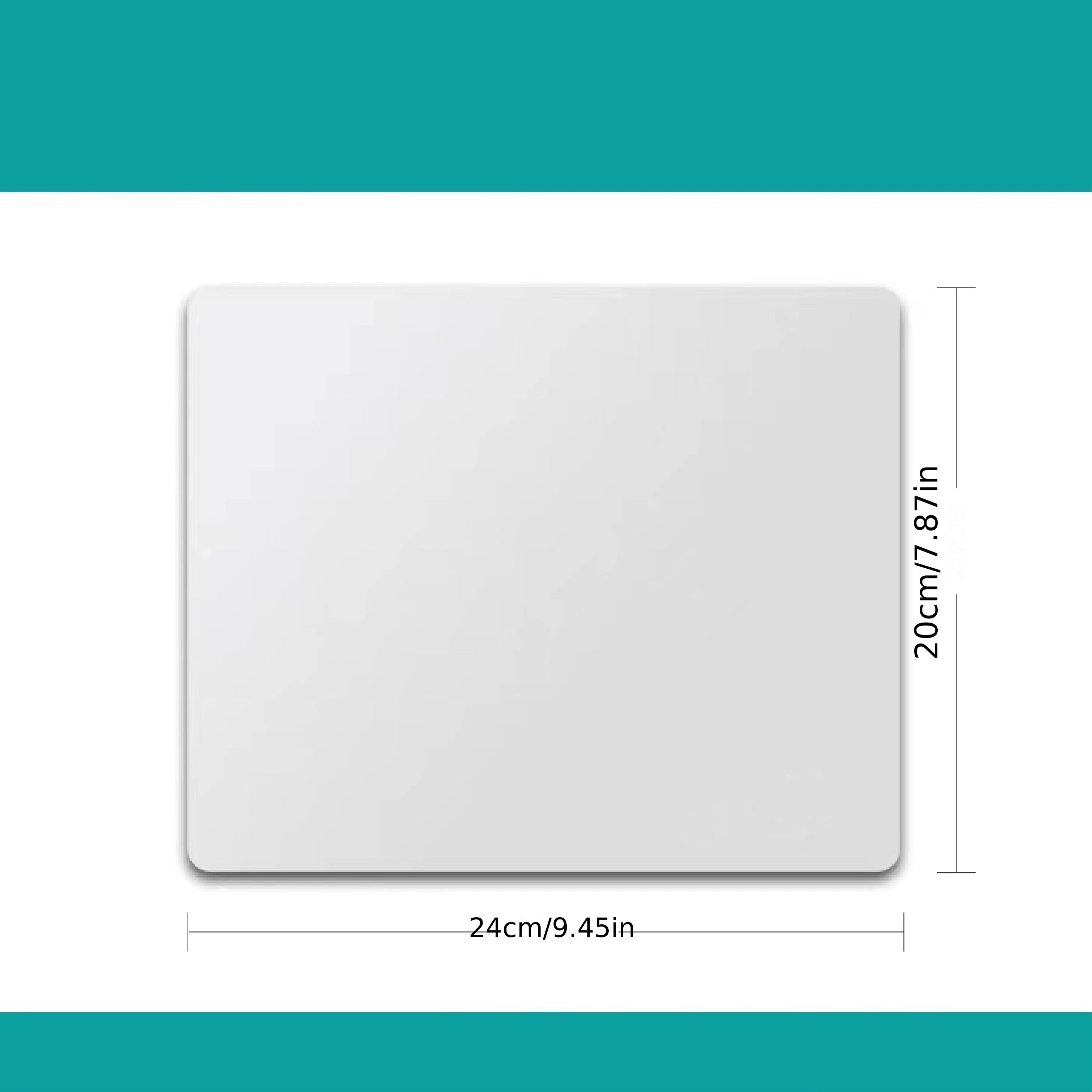 Pure Aluminum Metal Mouse Pad Waterproof Non-slip Office Pad