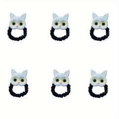 Cartoon Cat Hair Tie Sweet Animal Hair Rope Ponytail Holder