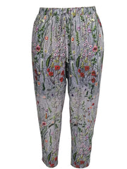  Women's Floral Print Harem Trousers