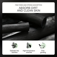 2pcs Bamboo Charcoal Peel Off Mask
