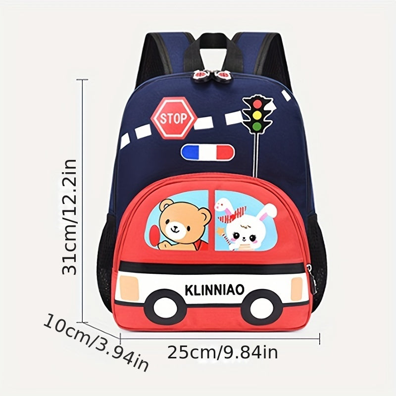 Kids Cartoon Backpack Waterproof Kindergarten Schoolbag