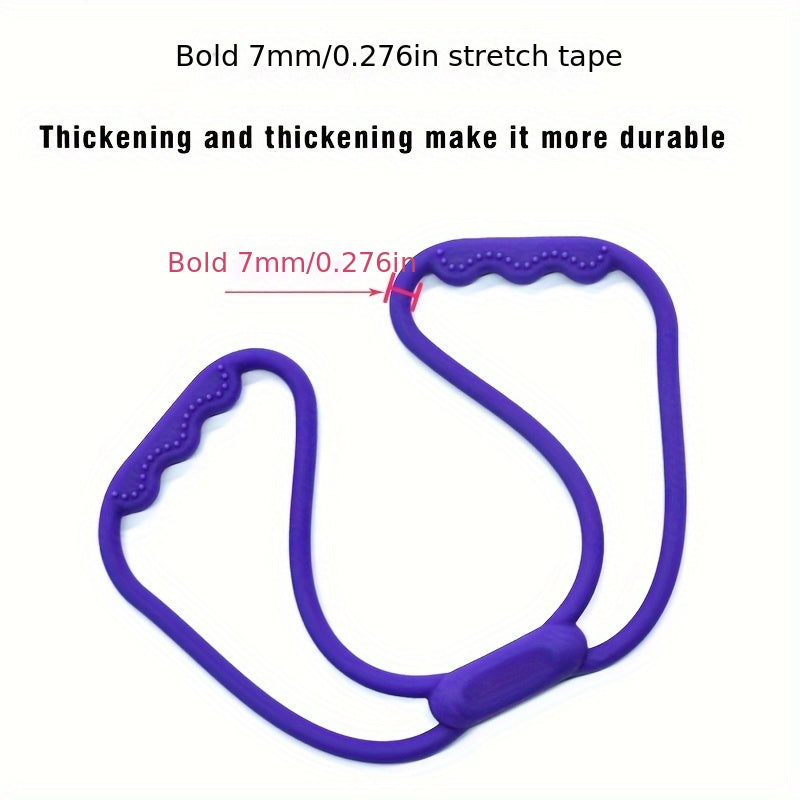8 Shaped Tension Rope Yoga Resistance Stretching Rope for Fitness