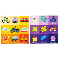 Vision Cloth Book for Kids Baby Infant