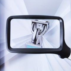 Handheld Square Foldable 5 LED Lights Optical Magnifying Glass